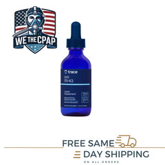 Trace Minerals Liquid Ionic Vitamin D3 + K2 125 mcg 5000 IU D3, 100 MCG 296 serv