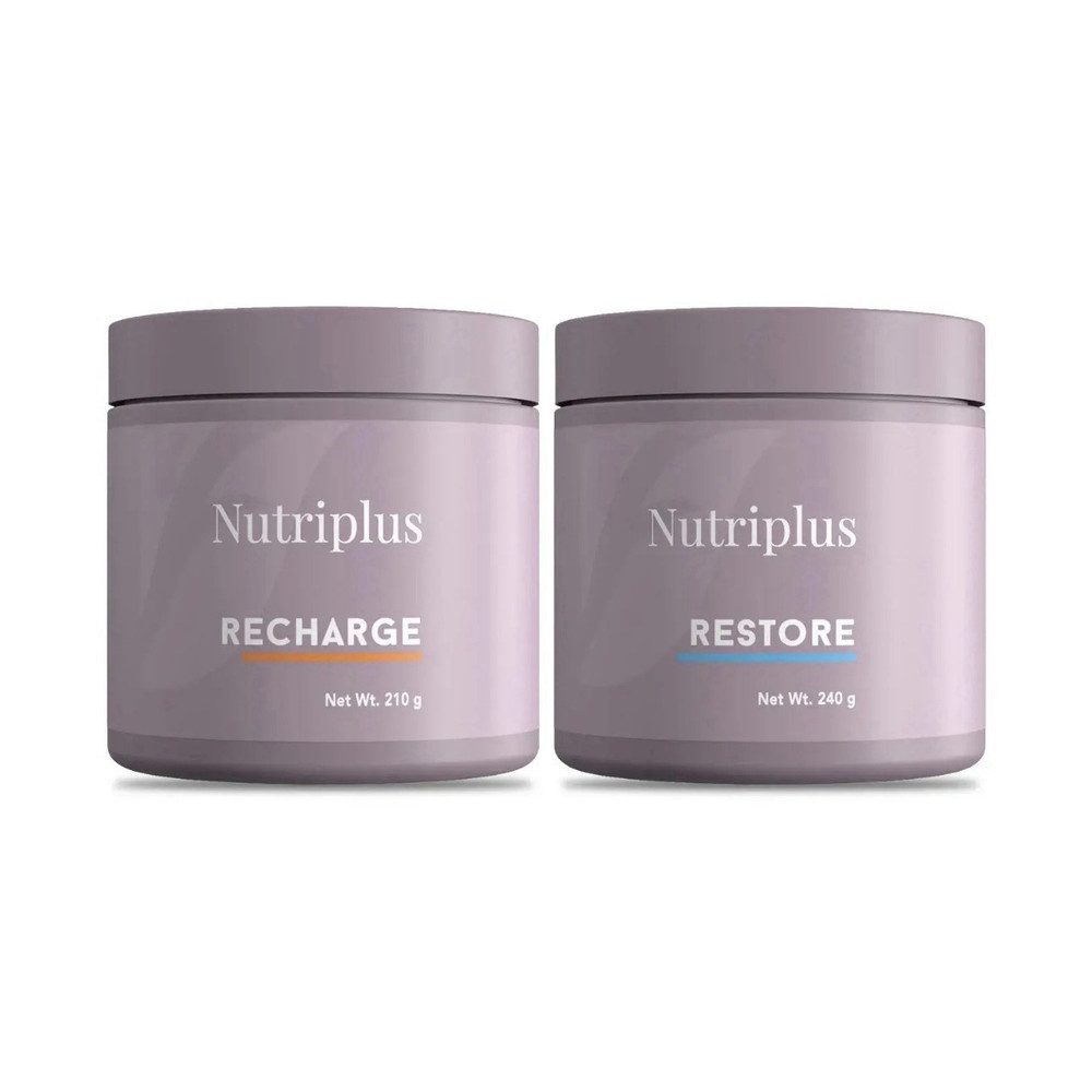 Nutriplus Recharge 210g & Restore 240g Dietary Supplement Set