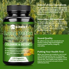 Lung Detox – Mullein Leaf – Respiratory System Health, Support Cleansing & Detox