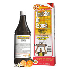 Emulsion De Escocia Cod Liver Oil – Mandarin Vanilla 6.5 fl oz (3-Pack)