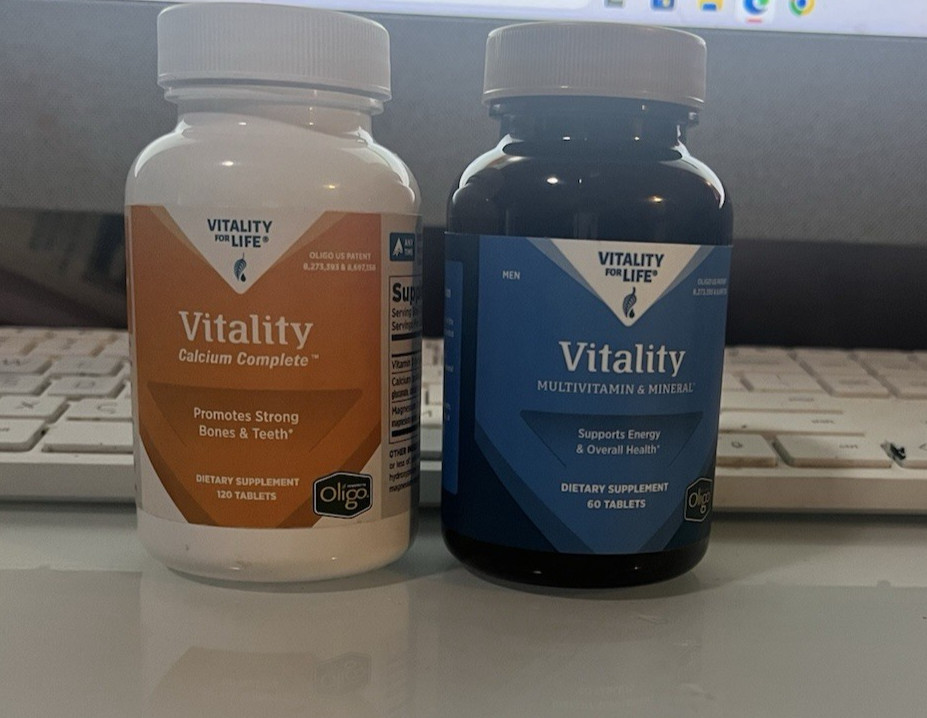 Melaleuca Vitality Pack for Men Multivitamin & Mineral Calcium
