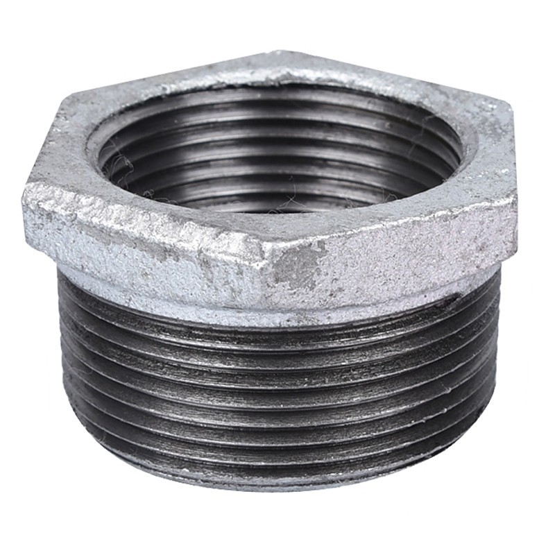 ProSource 35-1-1/2X1G Reducing Hex Pipe Bushing, 1-1/2 x 1 in, Female x Male, St