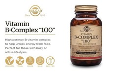 B-Complex Vitamins 100 Tablets – Energy Support, Stress Relief, Immune Boost
