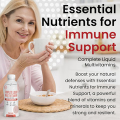 Liquid Multivitamins – High Absorption Multivitamin with Minerals, Amino Acid…