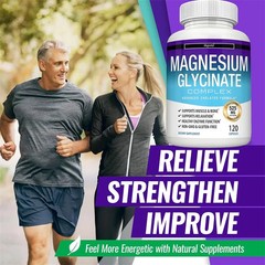 Magnesium Glycinate 240 pcs, Support Brain Health, Improves Memory and Cognition
