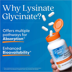 Magnesium Glycinate 400 Mg 240 Tablets – High Absorption Magnesium