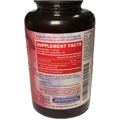 BioEmblem CoQ10 200mg Heart Health + BioPerine 90 Softgels Non-GMO Exp 01/2026