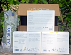Unicity Feel Great System: (2) Unimate Lemon + (1) Orange Balance, 10/2027 Exp.