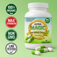 Ultra Magic Detox™ 7-Day Cleanse – Full Body Herbal THC Detox Kit & System Flush