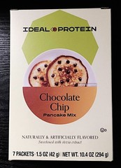 Ideal Protein Chocolate Chip Pancake Mix 1 Box (7 Servings) BB 05/26 FREE SHIP