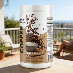 Evolution Coffee Cappuccino – Creamy L-Carnitine Supplement Drink Mix