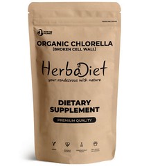 Organic Chlorella Powder Cleanse Superfood with Cracked Cell Wall 150g
