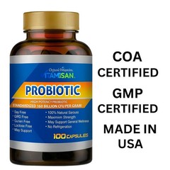3 Pack Probiotic Supplement 100 Billion CFU Shelf Stable Digestive Health