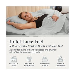 Linden & Lain Luxury King Size Bed Sheet Set | Organic Ultra Soft Bed Sheets …