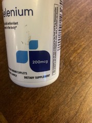 GNC Selenium 200mcg 200 Vegetarian Caplets Lot Of 4 Exp. 9/2026 New