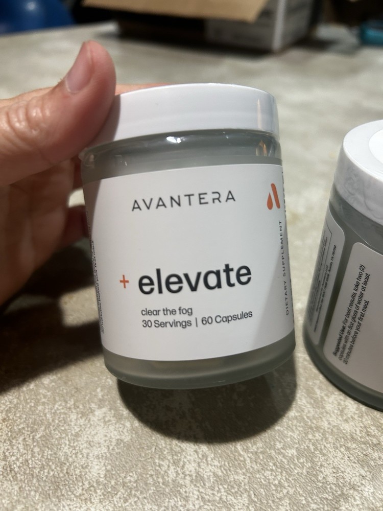 Avantera Elevate Nootropic 60 Caps Focus Energy Brain Supplement
