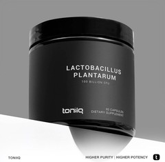 Toniiq Lactobacillus Plantarum – 100 Billion CFU High-Strength Single-Strain