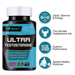 Testosterone Supplement for Men – Advanced Testosterone Booster, with Fenugreek