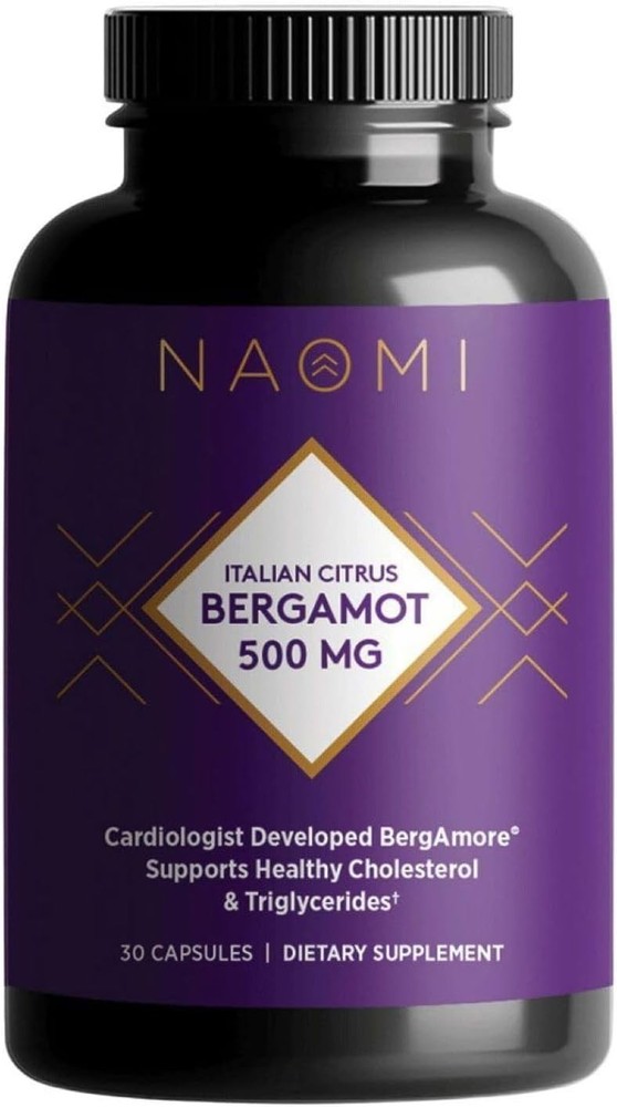NAOMI Italian Citrus Bergamot 500mg – Support heart health + cholesterol levels
