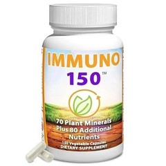 Immuno 150 Immune Support Supplement – 150 Veg Capsules Vitamins & Minerals