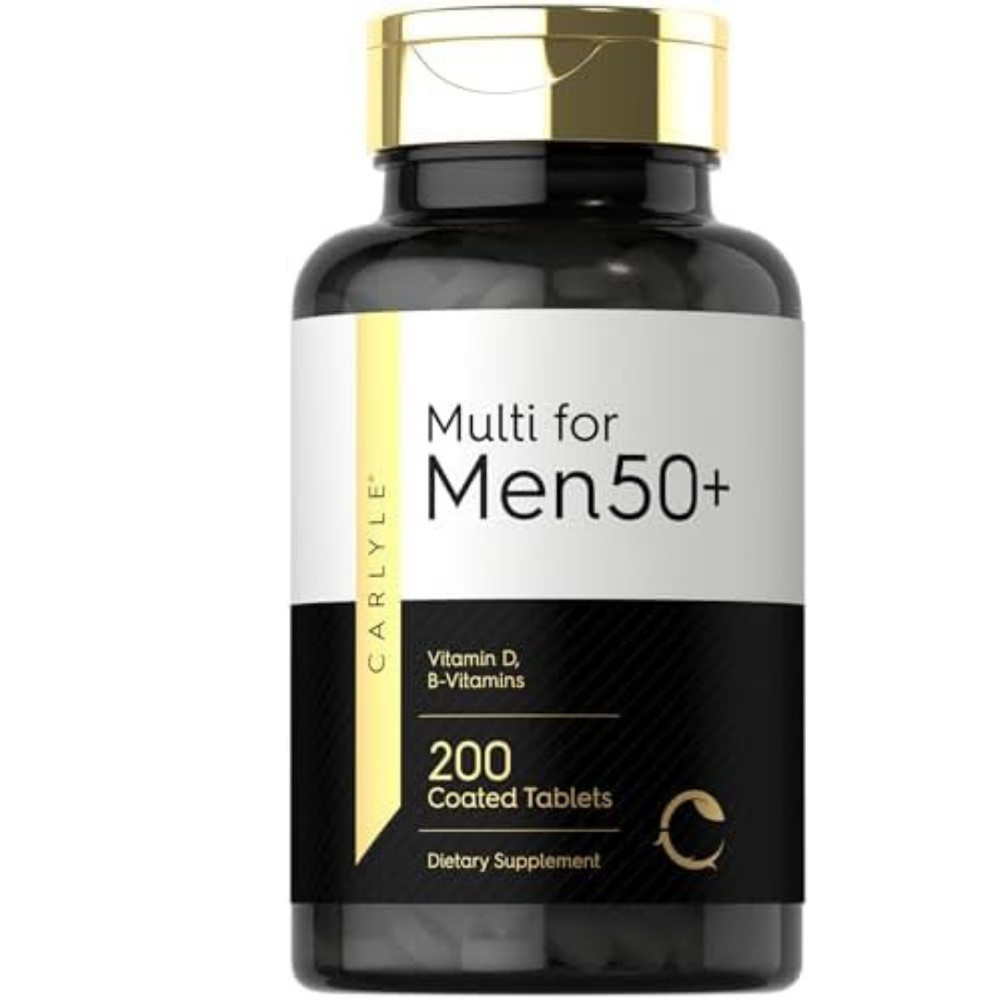 Multivitamin for Men over 50 plus | 200 Count | with B Vitamins, Vitamin D, Magn