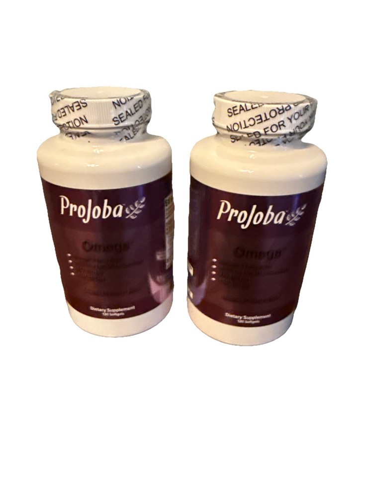 PROJOBA Omega 3 Essential Fatty acids, EPA and DHA – 120 CAPS Each – 2 Pack