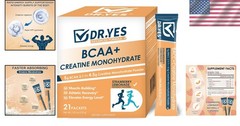 Stick Packs of DR.YES Non-GMO Creatine Monohydrate for Ultimate Muscle Recovery