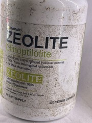 Zeolite 120 Veggie Capsules | Detox | Clinoptilolite |Natural Mineral Exp 8/28