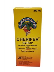 2 Syrup Chlorella Growth Factor, Taurine & Lysine 240ml Each