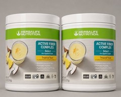Herbalife Digestive Health Active Fiber Complex Tropical Twist -9.5 OZ (2-PACK)