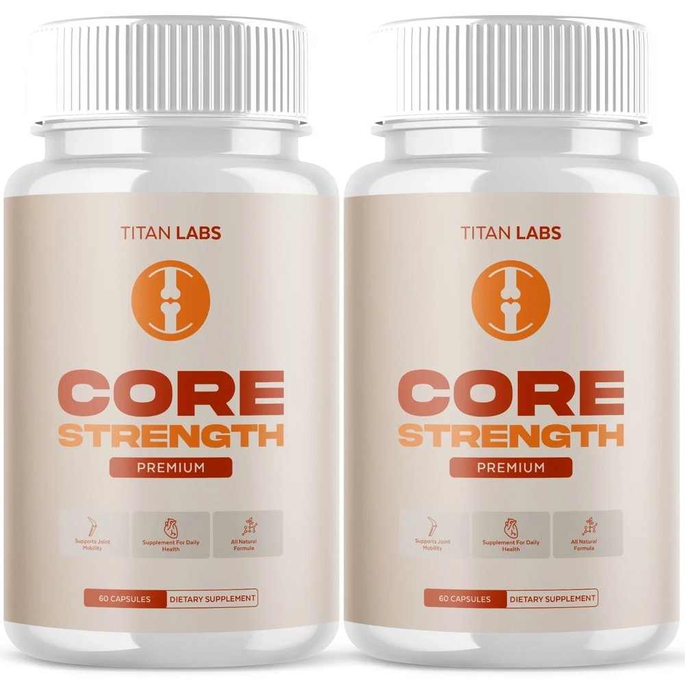 (2 Pack) Core Strength Joint Support Advanced Formula CoreStrength 120 Capsules
