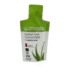 Herbalife Herbal Aloe Concentrate Cranberry 30 Packets Digestive Health BB 03/27