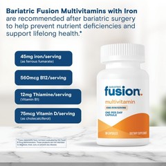 Bariatric Fusion One Per Day Multivitamin with 30 Count (Pack of 1)