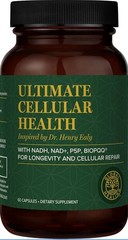 Global Healing Ultimate Cellular Health Energy Support 60 Capsules NADH Vegan