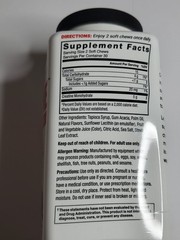 Force Factor Legendary 5g Creatine Monohydrate Chews, Berry Blast-60 Soft Chews