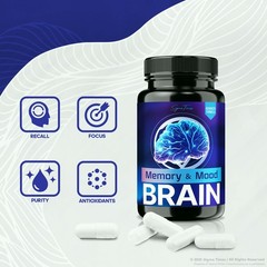 Memory and Mood Brain – Brain Double Clean Neuropatia Formula 60ct