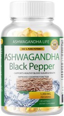 Organic Ashwagandha Root Herbal Supplement 650mg 360 Softgels Immune Support USA