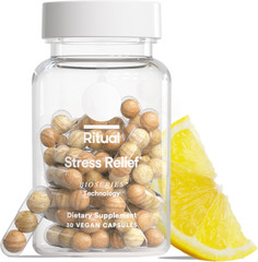 Ritual Stress Relief Supplement – Ashwagandha, L-Theanine, & Saffron – Helps Red