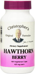 Christopher’s Original Formulas Hawthorn Berry Capsules, Herbal Supplement for H