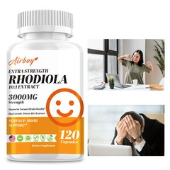 Rhodiola 3000mg Capsules – Stamina, Joint and Immune Health, Support Mood Health