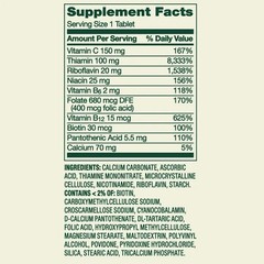 Spring Valley Super Vitamin B-Complex Tablets, 100 Count