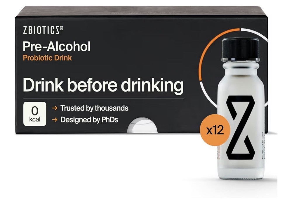 ZBiotics Feel Better After Drinking, Wake Up Refreshed, Science-Backed, Probioti