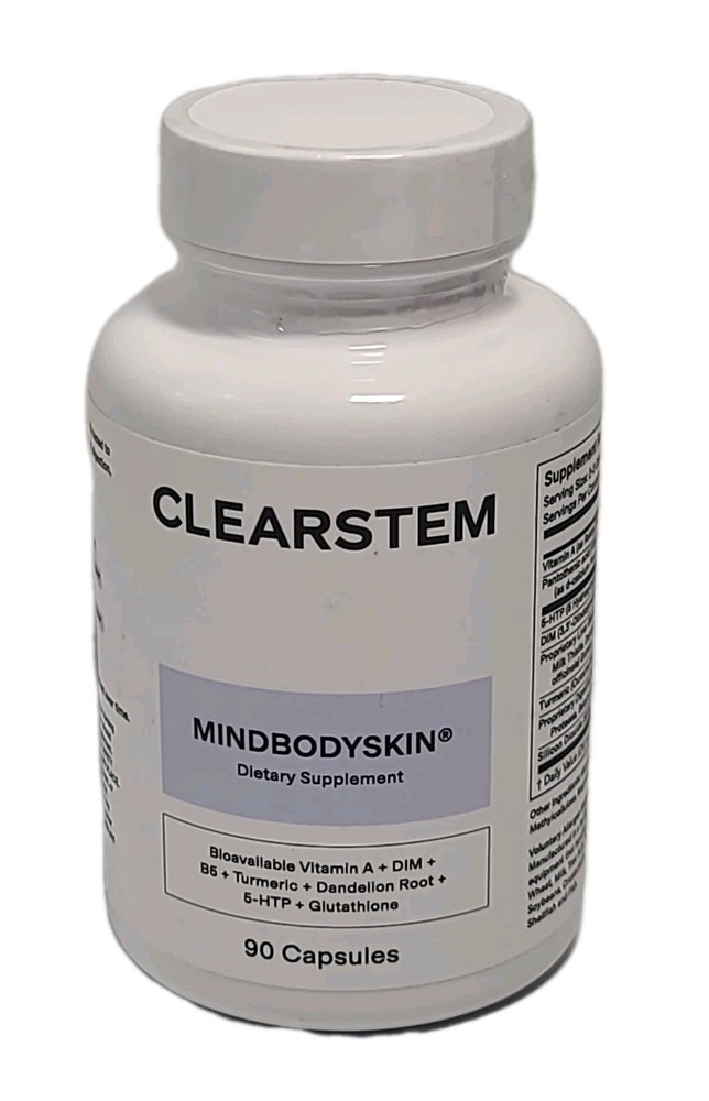 Clearstem Mind•Body•Skin® Vitamin Dietary Supplement 90 Capsules/30-Day Supply