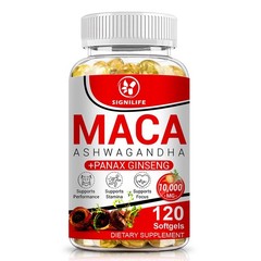1-3 Packs Peruvian Maca Root Extract Capsules for Men & Women 120 Capsules