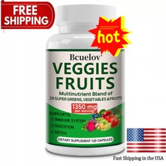 Fruit and Vegetable Supplements – 28 Superfood Fruit and Vegetable Vitamins