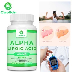 Alpha Lipoic Acid 650mg – Sugar Metabolism & Balance,Skin,Cardiovascular Health