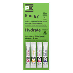 Pure Kick Energy & Hydration Electrolyte Powdered Drink Mix Variety pack, 60 Ct