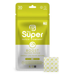 Super Patch BOOST 7-Pack Trial Size Clean Energy Drug-Free No Caffeine No Sugar