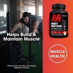 Whey Protein 5000Mg Support Recovery Enhance Lean Muscle,Gluten Free 120Capsules