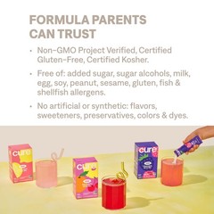 Cure Hydration Kids Electrolyte Drink Mix Fruit Punch 9/2026